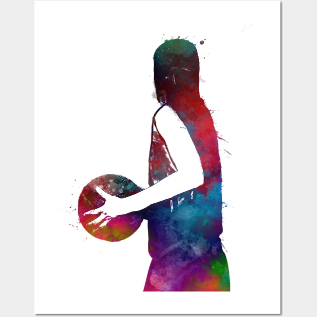 Basketball sport art #basketball Wall Art by JBJart